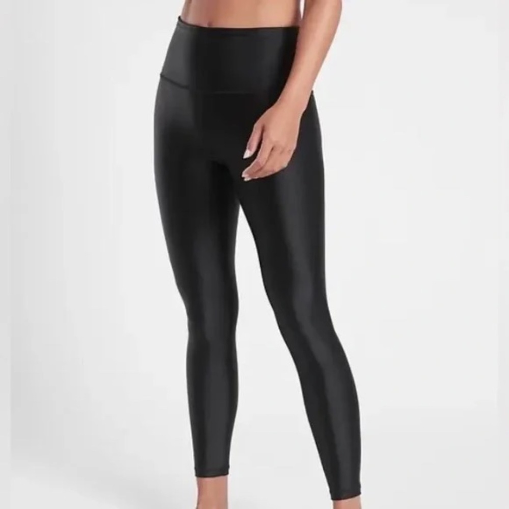 Athleta Elation Shine Leggings Black Size XS